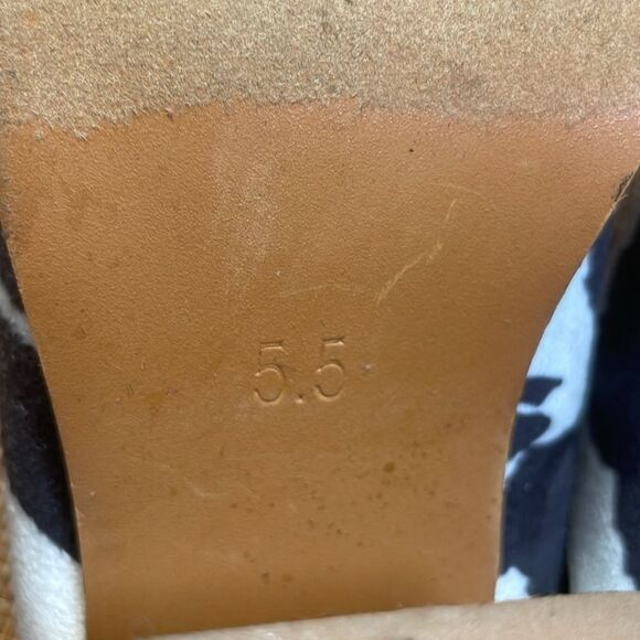 Arider Girl woman’s cow print black/white casual block heeled mules. Size 5.5. - Picture 11 of 11